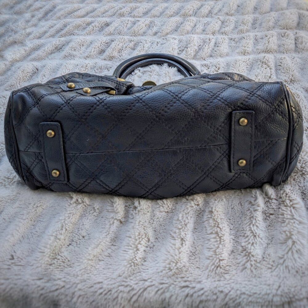 Marc Jacobs 2005 "Stam" Black Quilted Leather Bag, Made in Italy - Picture 10 of 15